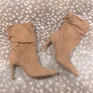 SCHUTZ Ashlee Suede Slouchy Boot